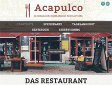 Tablet Screenshot of acapulco-berlin.de